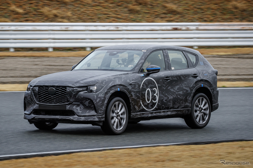 マツダ CX-60 e-SKYACTIV D(欧州仕様 プロトタイプ)《写真提供 マツダ》