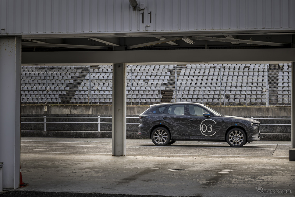マツダ CX-60 e-SKYACTIV D(欧州仕様 プロトタイプ)《写真提供 マツダ》