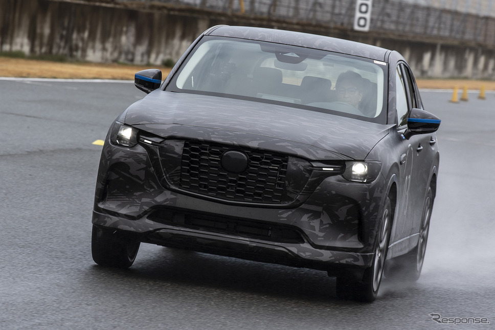 マツダ CX-60 e-SKYACTIV D(欧州仕様 プロトタイプ)《写真提供 マツダ》