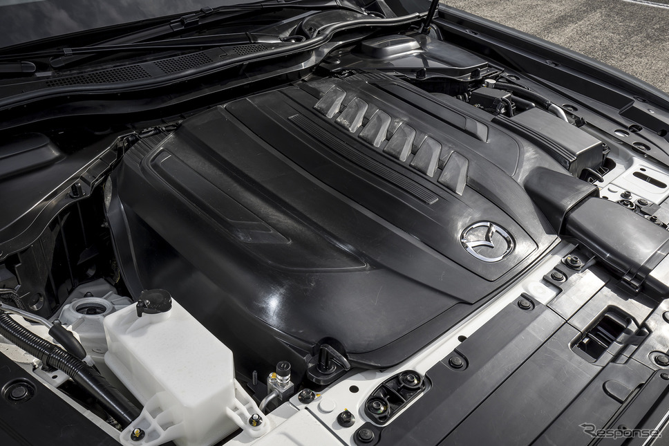 マツダ CX-60が搭載する3.3リットル6気筒のe-SKYACTIV Dエンジン《写真提供 マツダ》