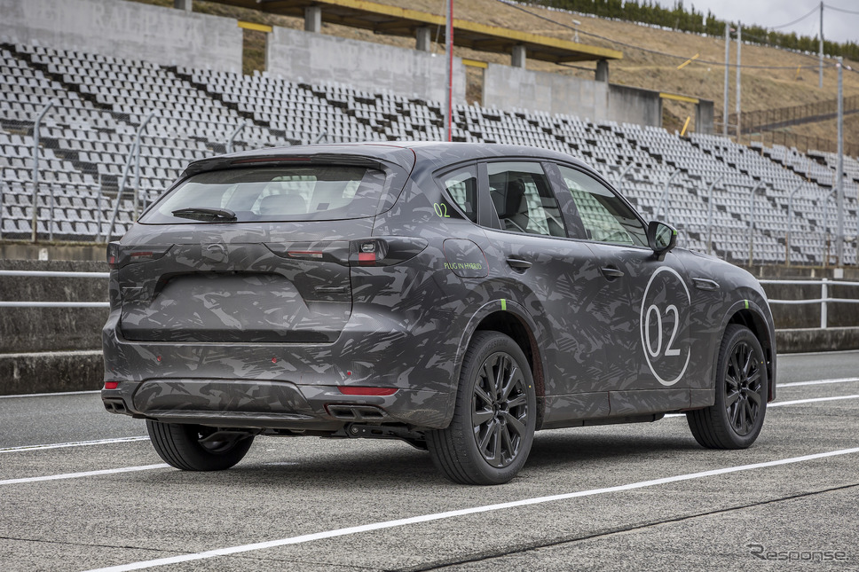 マツダ CX-60 e-SKYACTIV PHEV(欧州仕様プロトタイプ)《写真提供 マツダ》