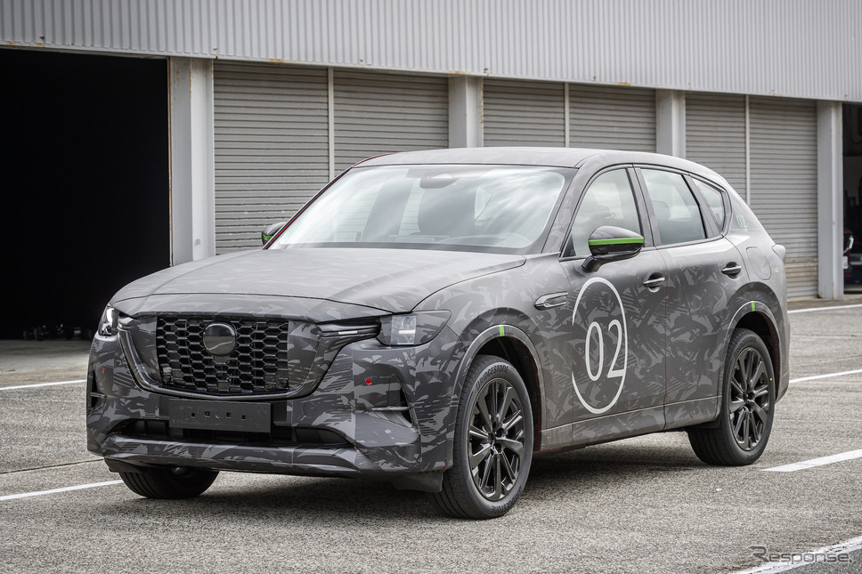 マツダ CX-60 e-SKYACTIV PHEV(欧州仕様プロトタイプ)《写真提供 マツダ》