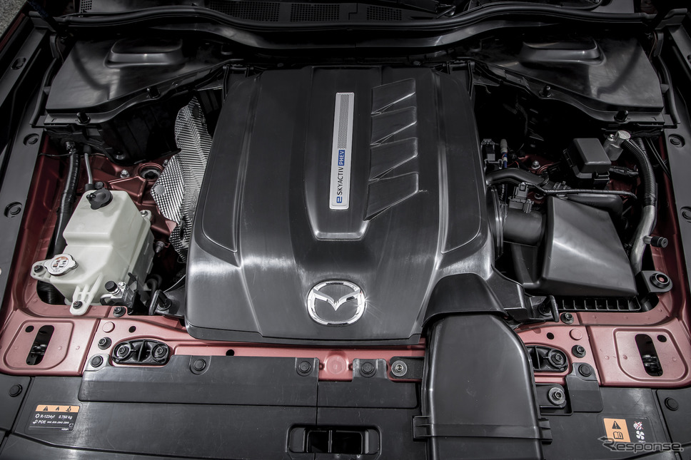 マツダ CX-60 e-SKYACTIV PHEVに搭載される4気筒エンジン《写真提供 マツダ》