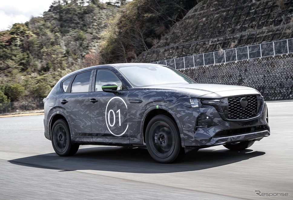 マツダ CX-60 e-SKYACTIV PHEV(欧州仕様プロトタイプ)《写真提供 マツダ》