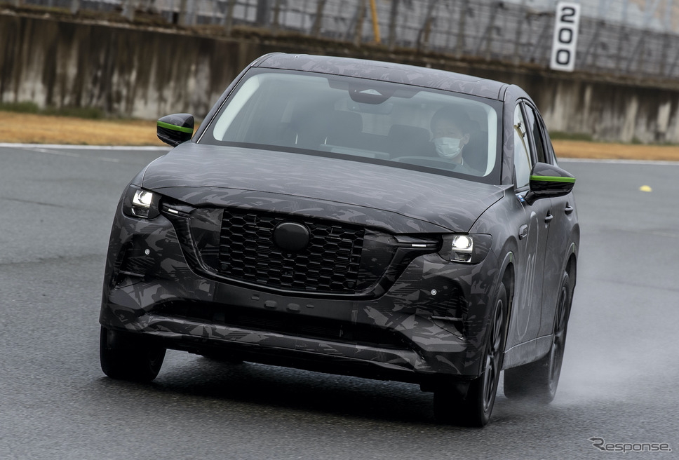 マツダ CX-60 e-SKYACTIV PHEV(欧州仕様プロトタイプ)《写真提供 マツダ》