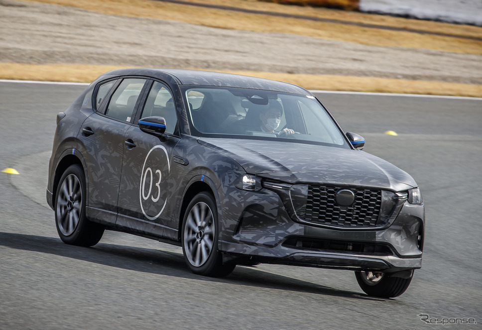 マツダ CX-60 e-SKYACTIV PHEV(欧州仕様プロトタイプ)《写真提供 マツダ》