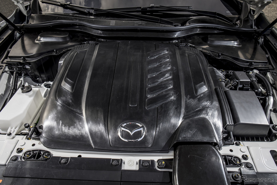 マツダ CX-60 e-SKYACTIV Dの3.3リットル6気筒ディーゼルエンジン《写真提供 マツダ》