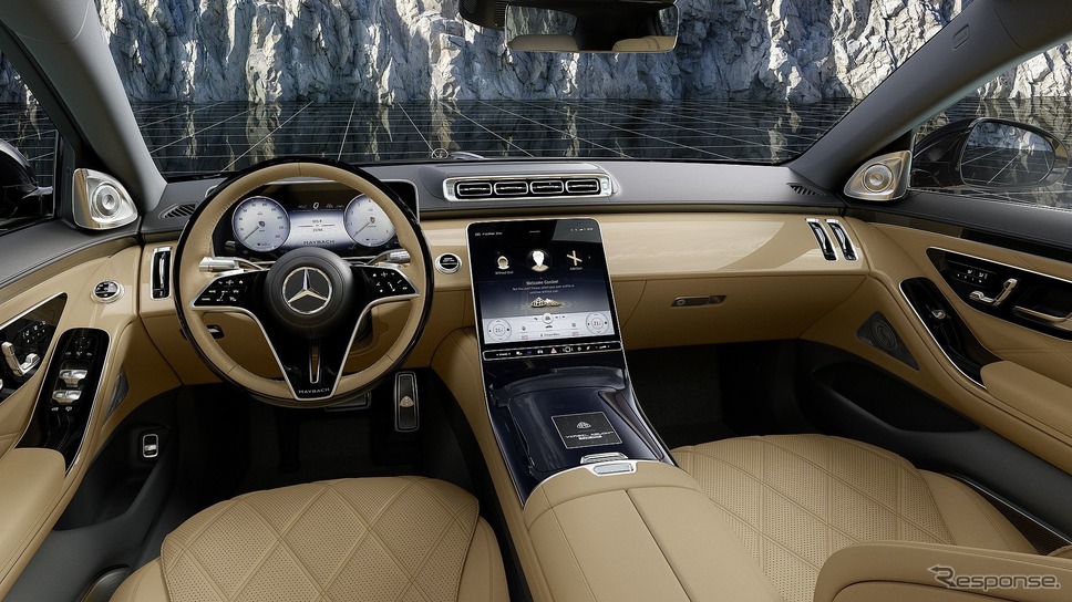 メルセデスマイバッハ Sクラス 新型の「リミテッド・エディション・マイバッハbyヴァージル・アブロー」《photo by Mercedes-Benz》