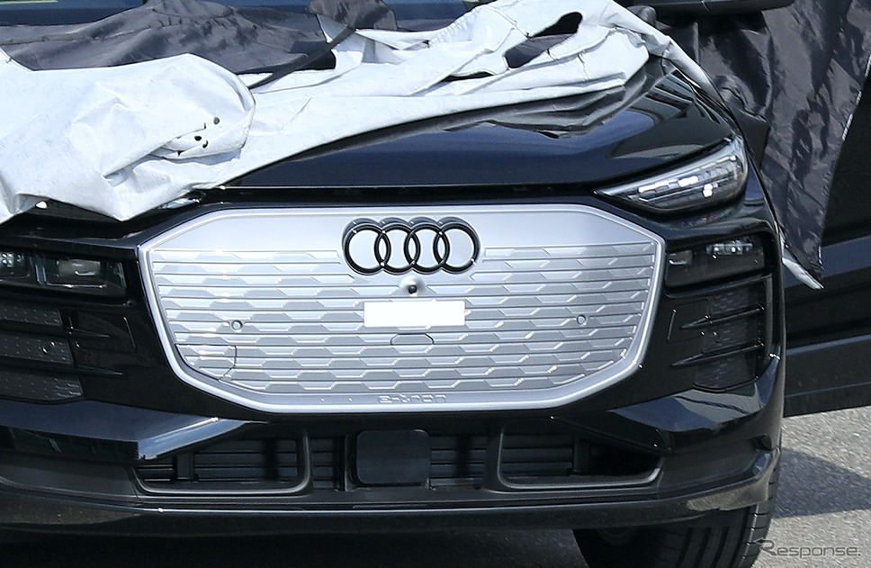 アウディ Q6 e-tron 市販型プロトタイプ(スクープ写真)《APOLLO NEWS SERVICE》