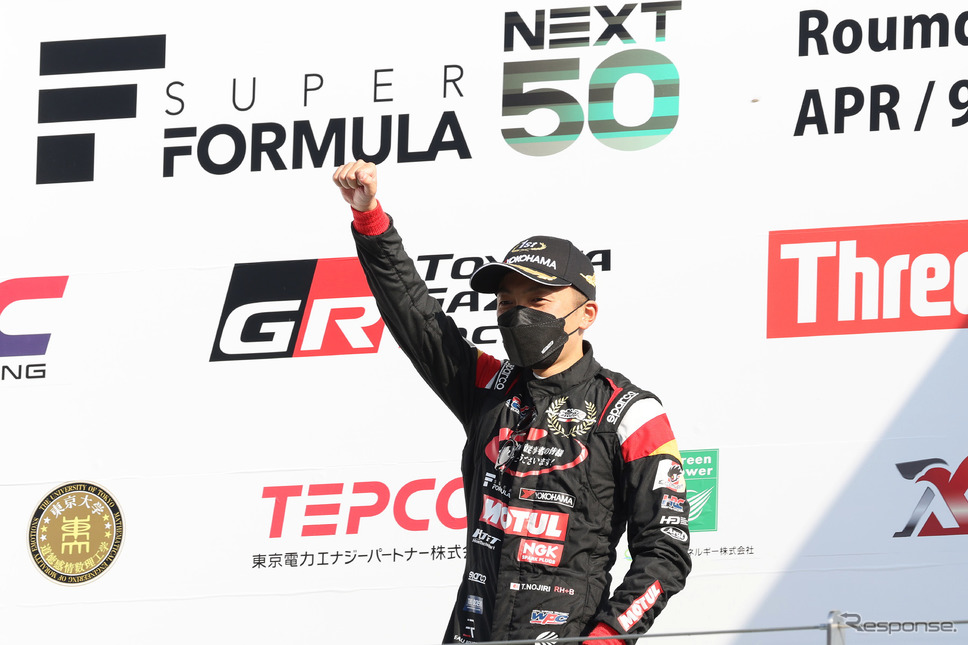 第2戦優勝の#1 野尻智紀(TEAM MUGEN)《(c) JRP》