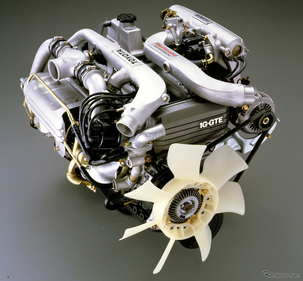 1G-GTEエンジン《写真提供 トヨタ自動車》