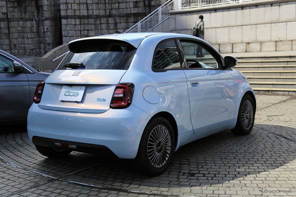 フィアット 500e《写真撮影 内田俊一》