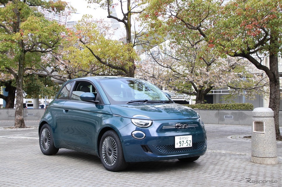 フィアット 500e《写真撮影 内田俊一》