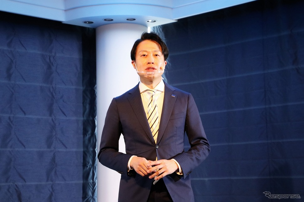 ステランティスジャパンマーケティング部プロダクトマネージャーの生野逸臣さん《写真撮影 内田俊一》