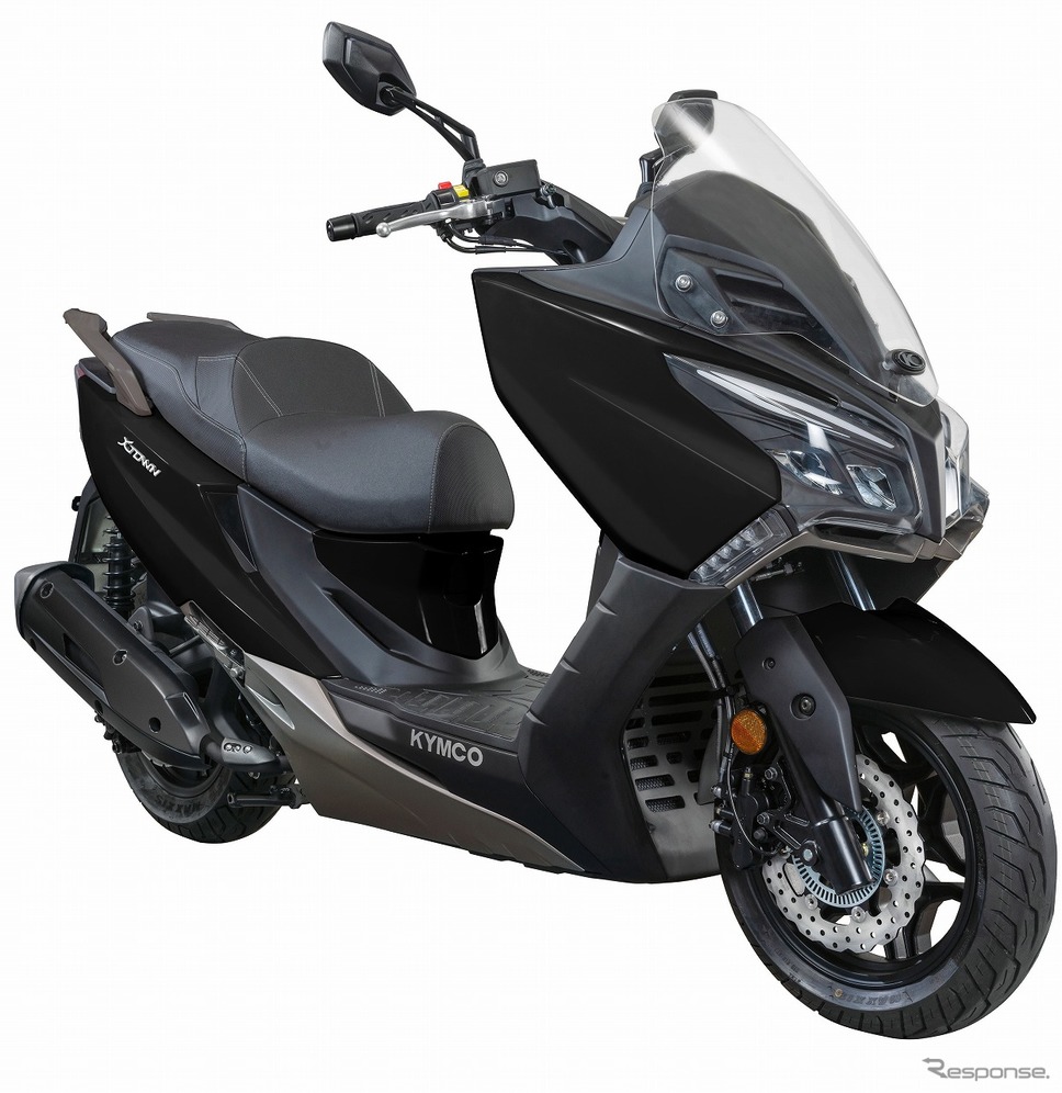 キムコ・X-タウン CT250(マットブラック)《写真提供 キムコジャパン》