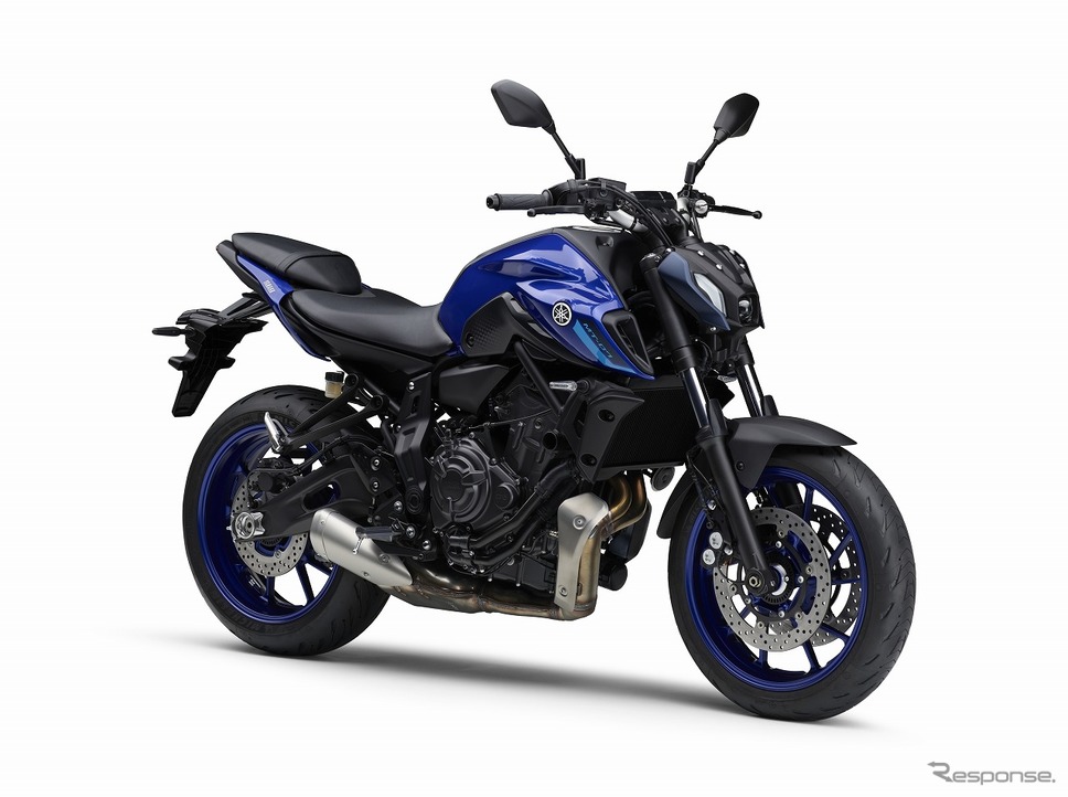 ヤマハ・MT-07 ABS 2022年モデル(ブルー)《写真提供 ヤマハ発動機》