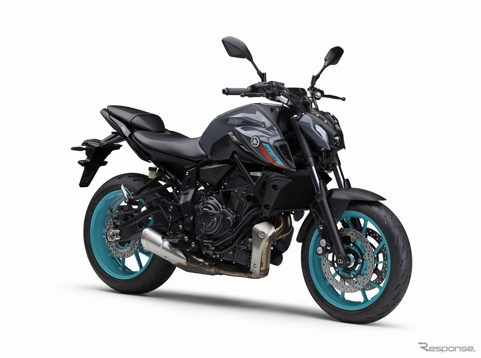 ヤマハ・MT-07 ABS 2022年モデル(グレー)《写真提供 ヤマハ発動機》