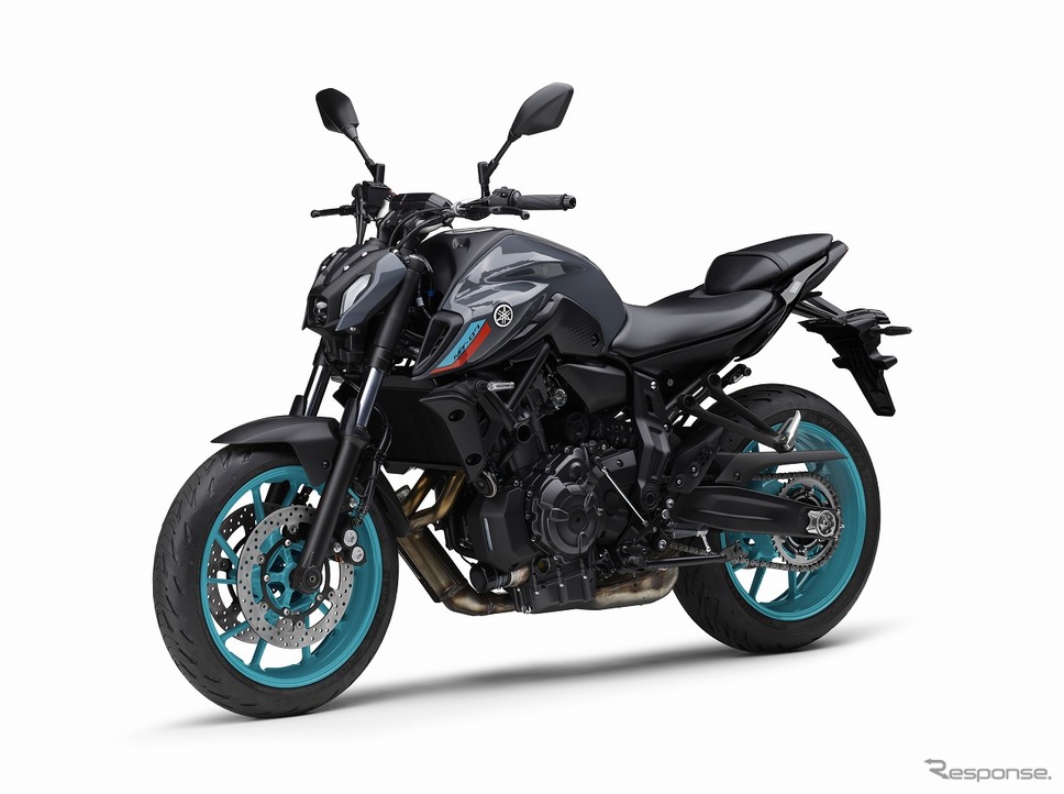 ヤマハ・MT-07 ABS 2022年モデル(グレー)《写真提供 ヤマハ発動機》