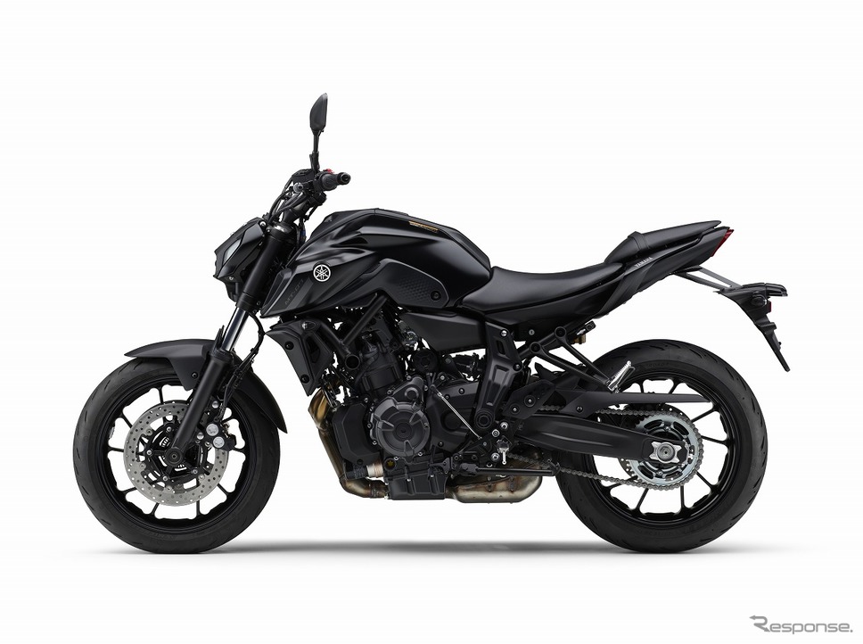 ヤマハ・MT-07 ABS 2022年モデル(マットダークグレー)《写真提供 ヤマハ発動機》