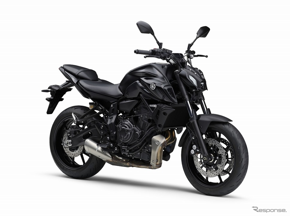 ヤマハ・MT-07 ABS 2022年モデル(マットダークグレー)《写真提供 ヤマハ発動機》