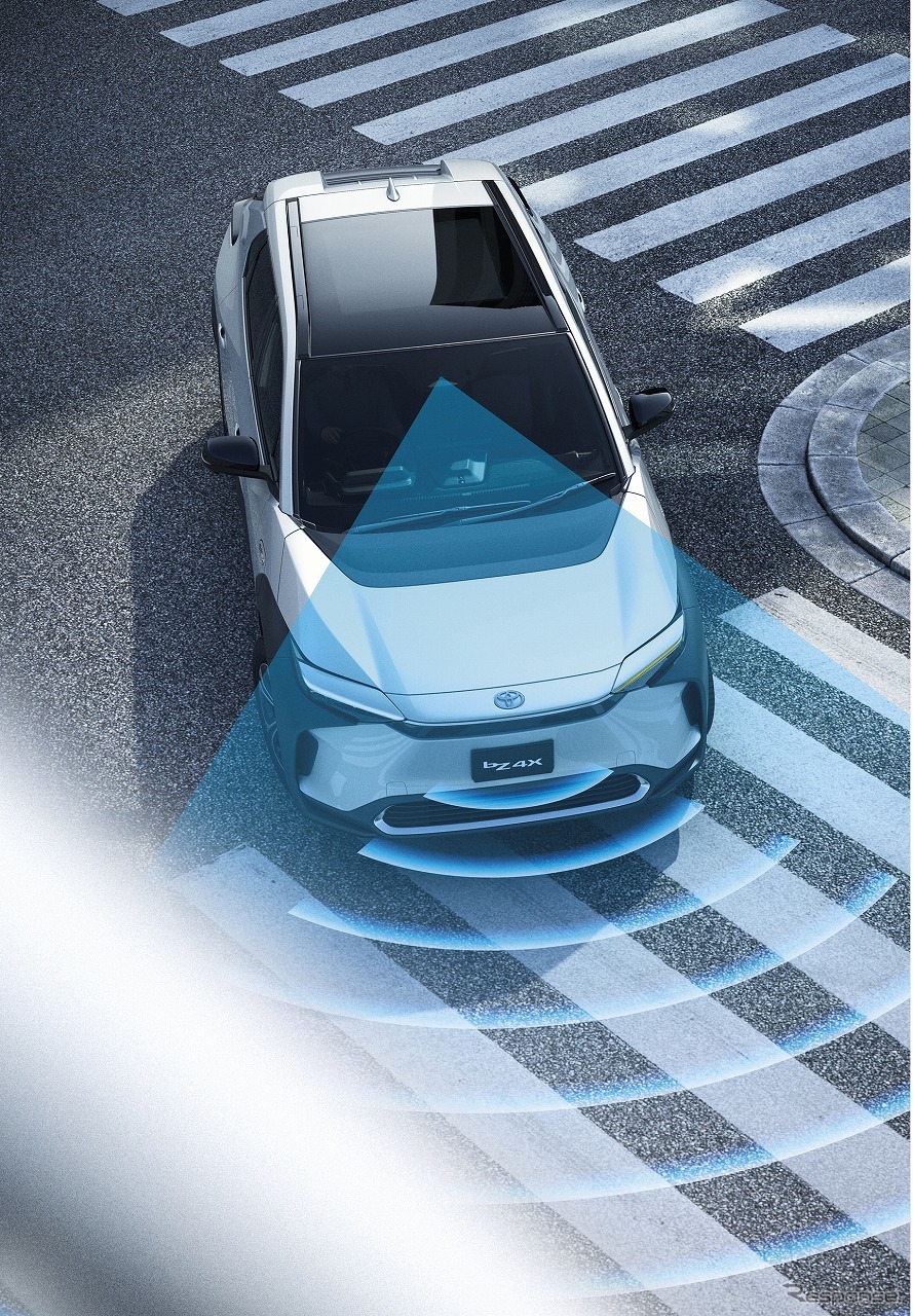 トヨタ・bZ4X Toyota Safety Sense《写真提供 トヨタ自動車》