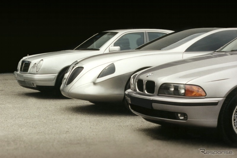 ランチア・ディアロゴス・コンセプト(1998年)と競合車の比較《Michael Robinson Archive》