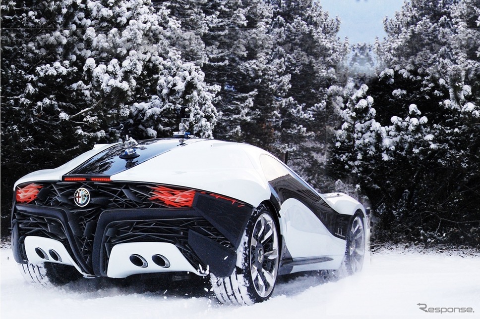 ベルトーネ・アルファ・ロメオ・パンディオン(2010年)《photo by Bertone》