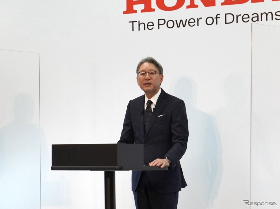 ホンダの三部敏宏社長《写真撮影 山田清志》