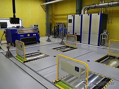 WLTCモード対応排ガス試験機《写真提供 HKS》