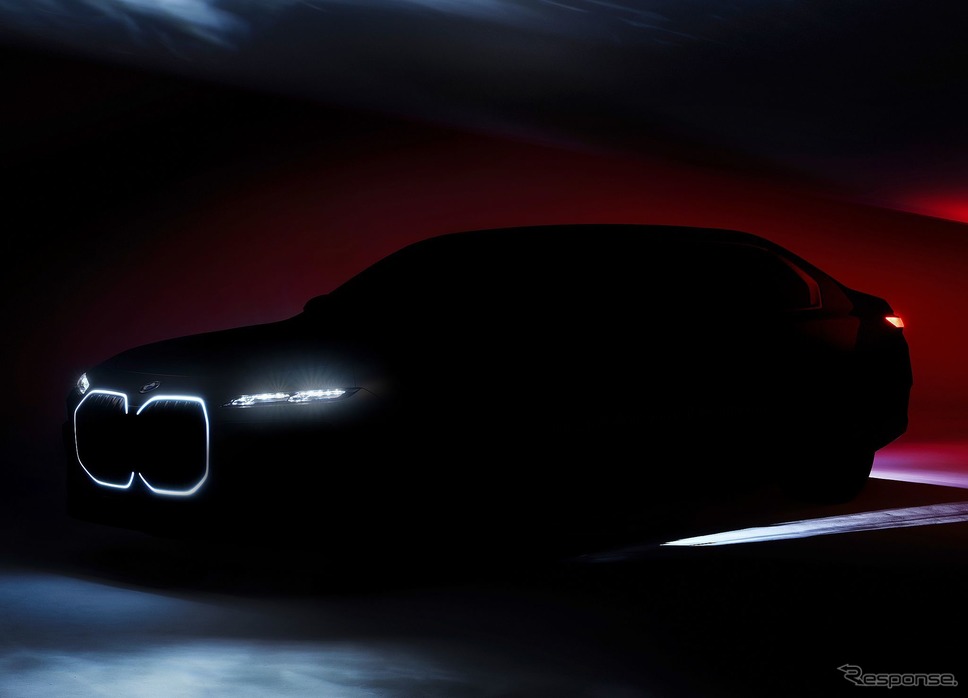BMW i7 のティザー写真《photo by BMW》