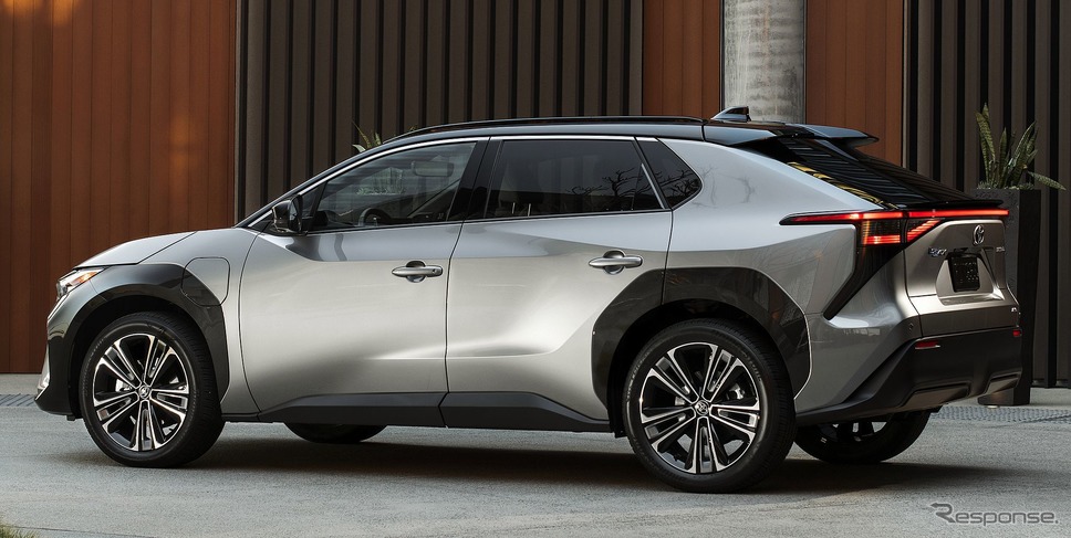 トヨタ bZ4X(米国仕様)《photo by Toyota》