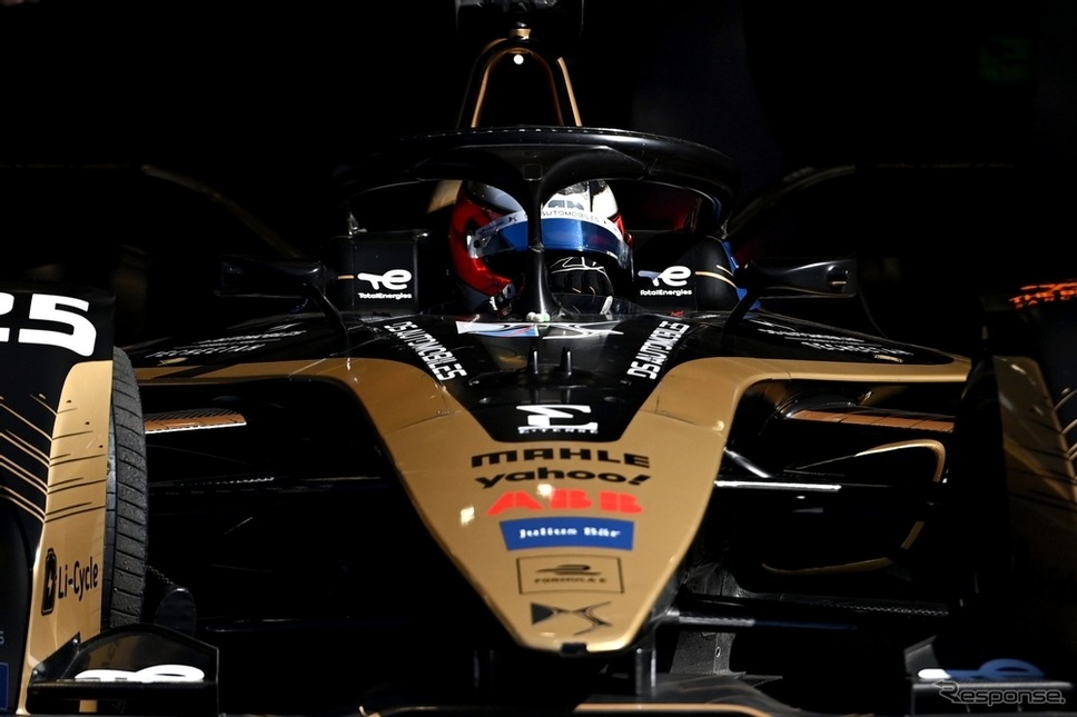 ポールスタートのベルニュは「電費」がエバンスに及ばず2位フィニッシュ《photo by Formula E》