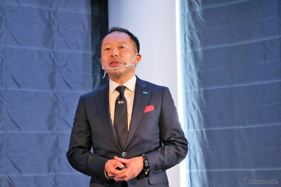 ステランティスジャパン営業部セールスダイレクターの牛久保均氏《写真撮影 内田俊一》