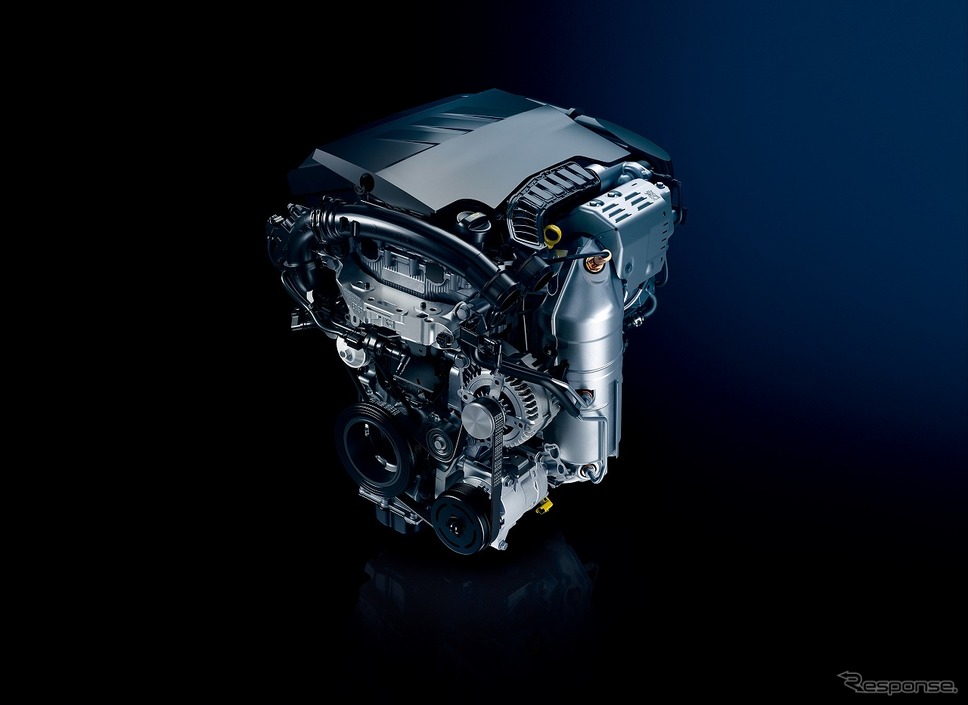 1.2リットル3気筒DOHCガソリンエンジン（EB2）《写真提供 ステランティスジャパン》