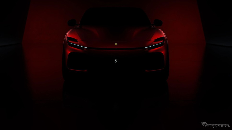 フェラーリ・プロサングエ のティザー写真《photo by Ferrari》