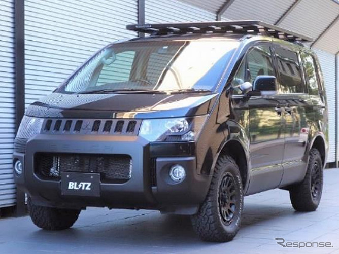 三菱・デリカ D:5(DAMPER ZZ-R装着車両)《写真提供 ブリッツ》