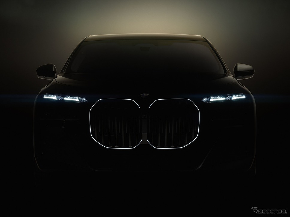 BMW i7 のティザー写真《photo by BMW》