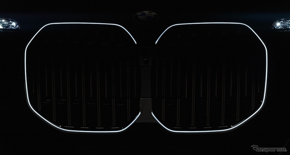 BMW i7 のティザー写真《photo by BMW》