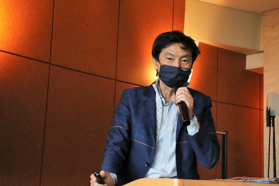 ルノー・ジャポンプロジェクトマネジメント部シニアマネージャーの関博幸氏《写真撮影 内田俊一》