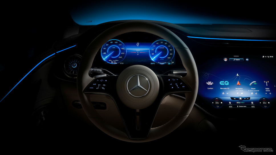 メルセデスベンツ EQS SUV《photo by Mercedes-Benz》