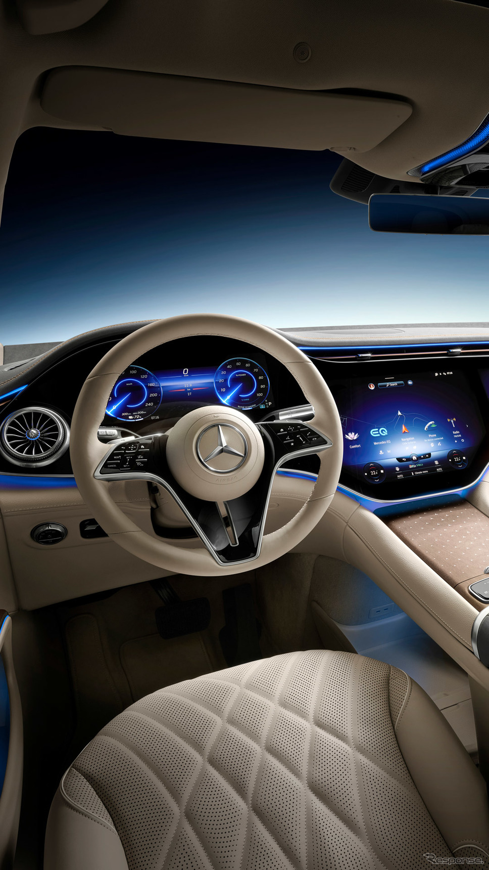 メルセデスベンツ EQS SUV《photo by Mercedes-Benz》