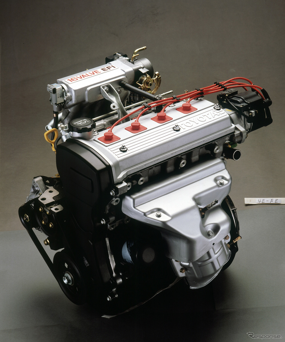 4E-FEエンジン写真提供：トヨタ自動車
