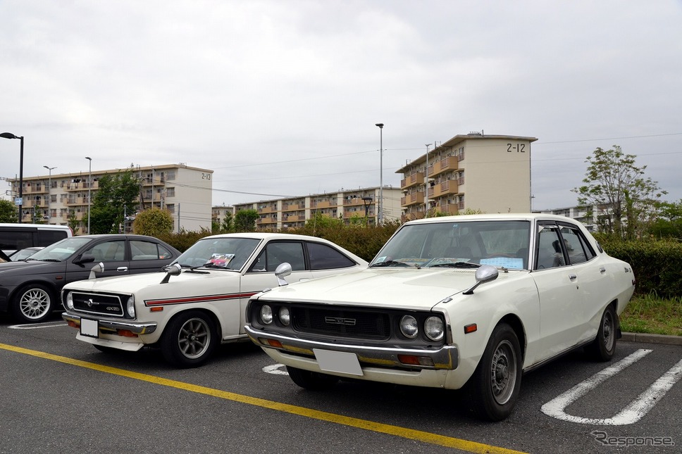 アリオ上尾 昭和平成なつかしオールドカー展示会《写真撮影 嶽宮三郎》