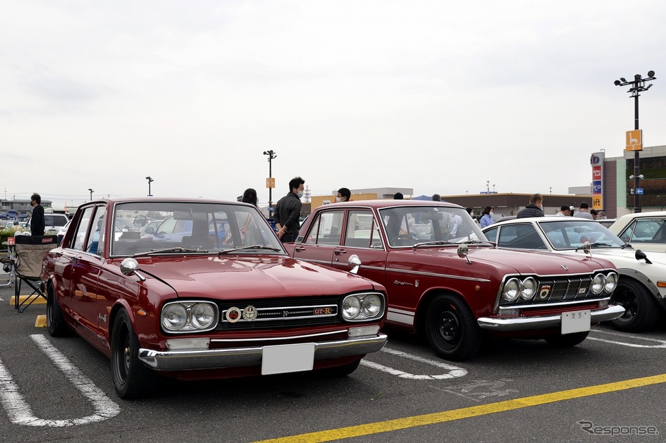 アリオ上尾 昭和平成なつかしオールドカー展示会《写真撮影 嶽宮三郎》