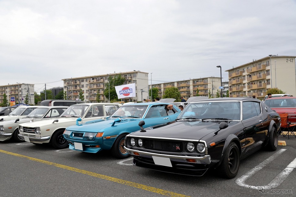 アリオ上尾 昭和平成なつかしオールドカー展示会《写真撮影 嶽宮三郎》