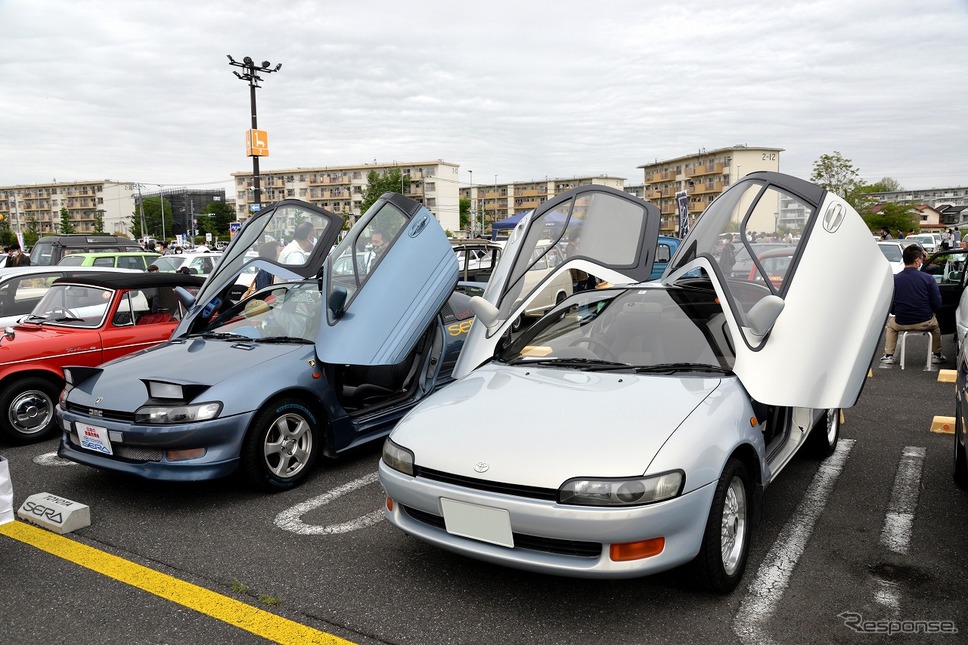 アリオ上尾 昭和平成なつかしオールドカー展示会《写真撮影 嶽宮三郎》