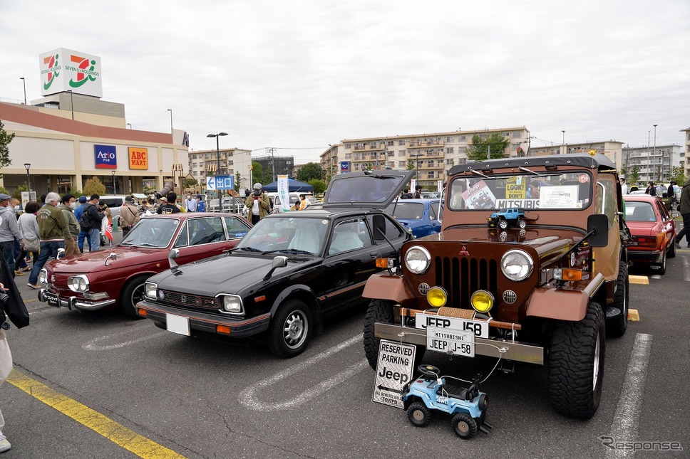 アリオ上尾 昭和平成なつかしオールドカー展示会《写真撮影 嶽宮三郎》