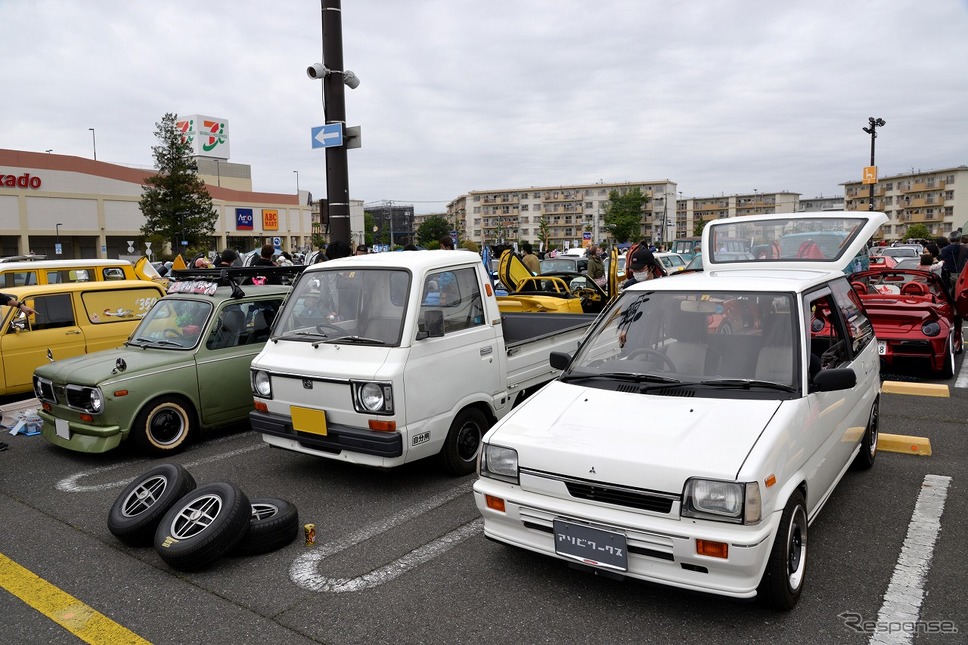 アリオ上尾 昭和平成なつかしオールドカー展示会《写真撮影 嶽宮三郎》