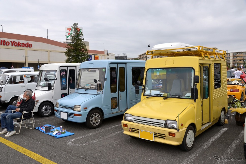 アリオ上尾 昭和平成なつかしオールドカー展示会《写真撮影 嶽宮三郎》