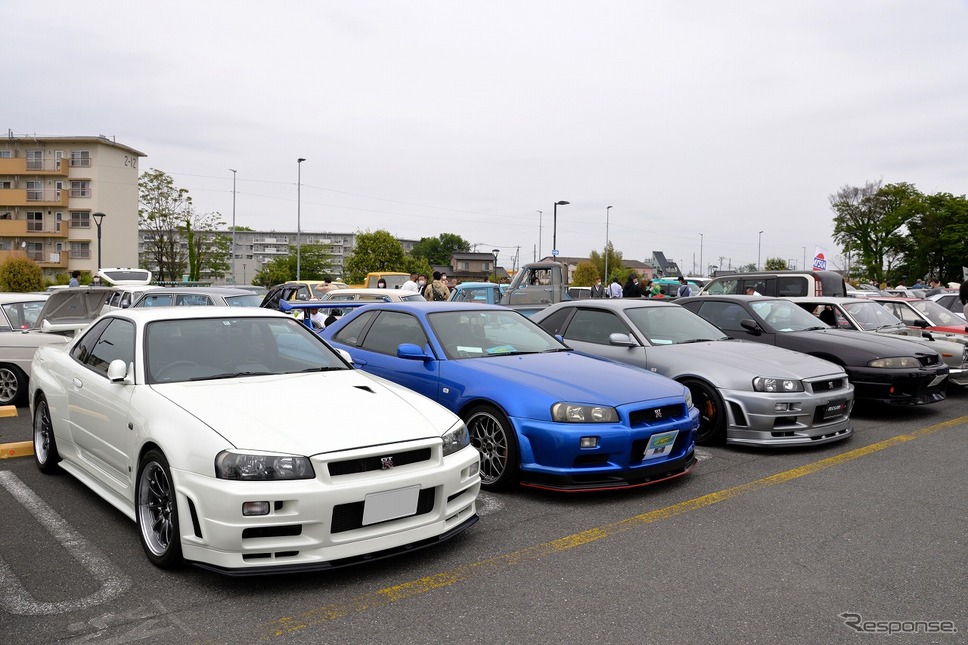 アリオ上尾 昭和平成なつかしオールドカー展示会《写真撮影 嶽宮三郎》